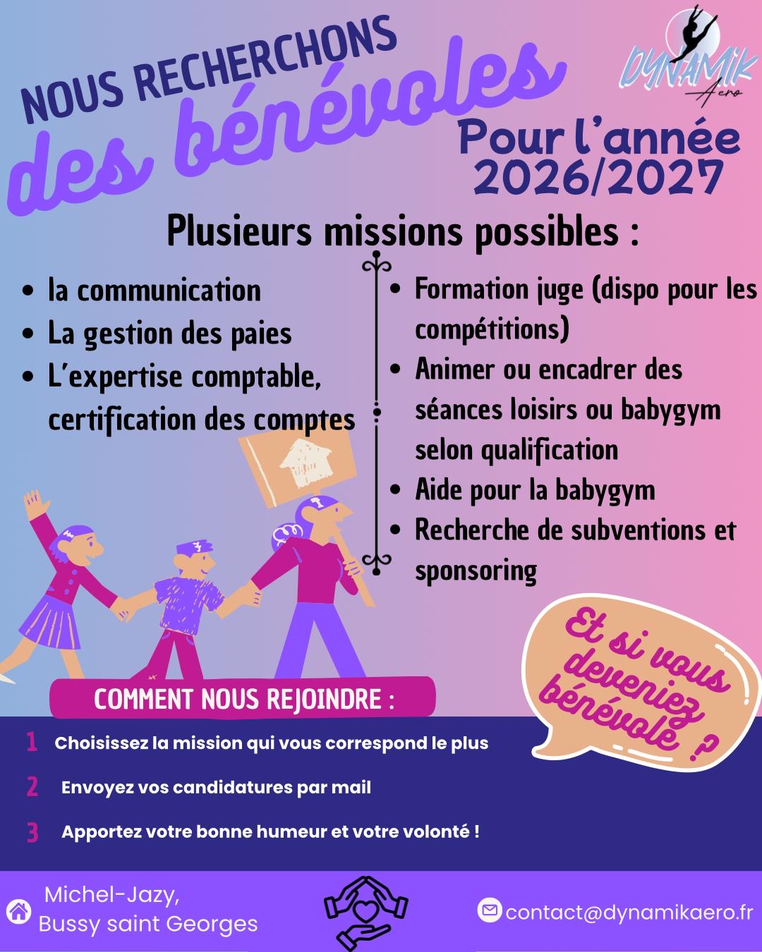 Pour la suite de l&rsquo;association