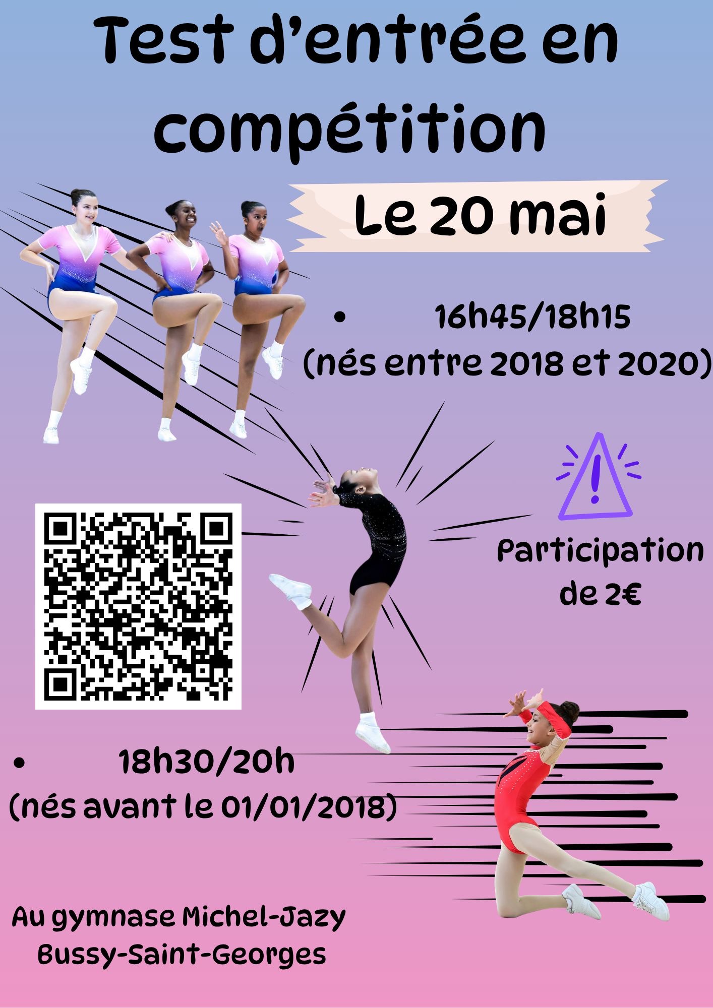 Saison 2026/2027 : tests